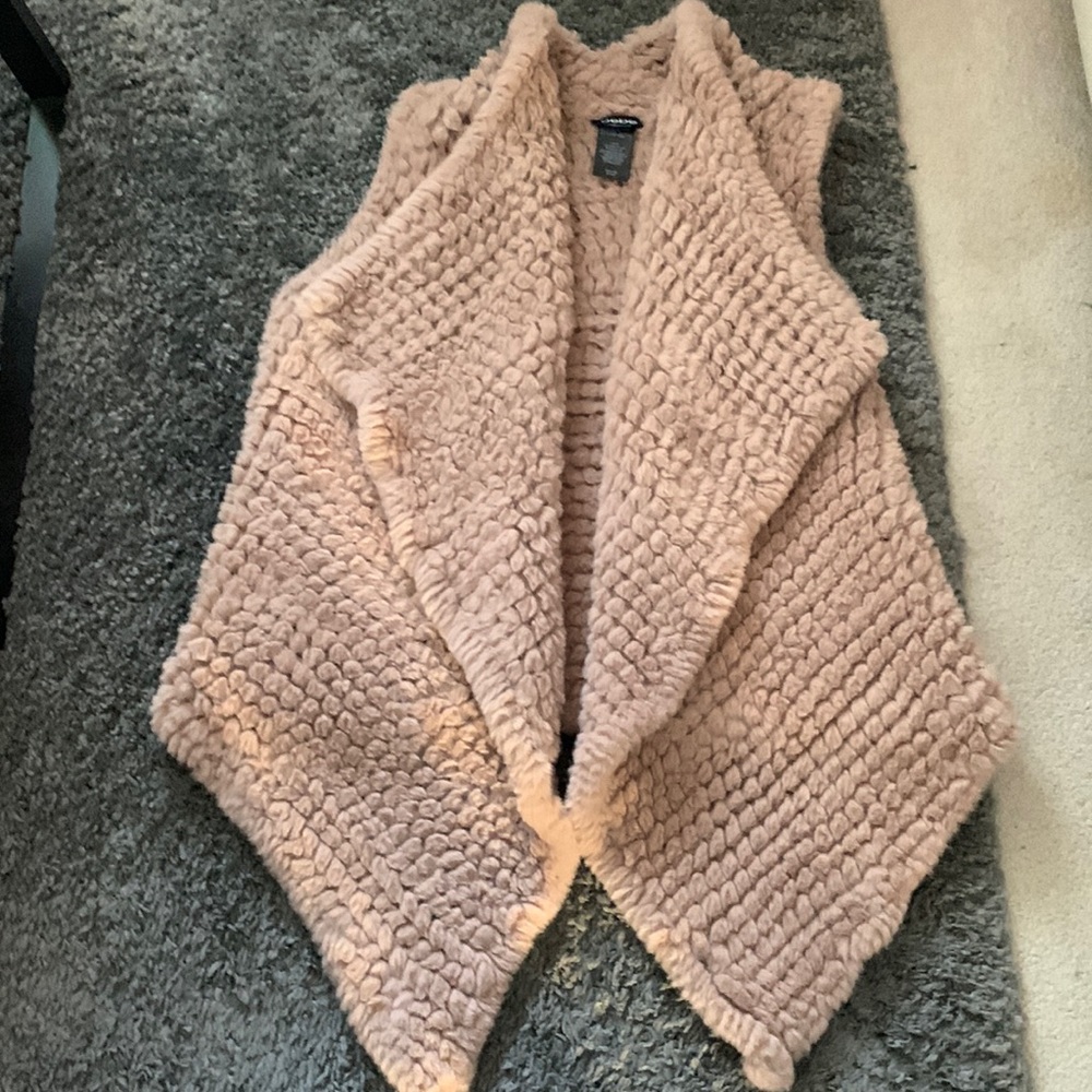 Bebe sleeveless cardigan